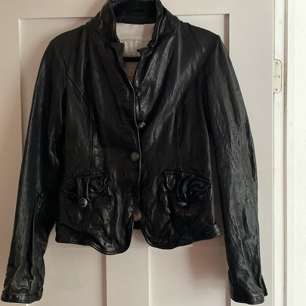 Santacroce Vintage leather jacket
